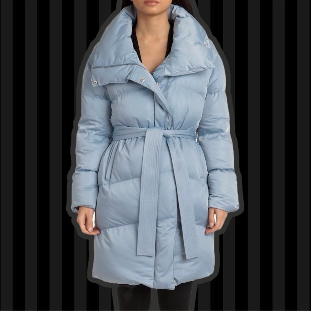 Avec Les Filles Puffer trench coat. M